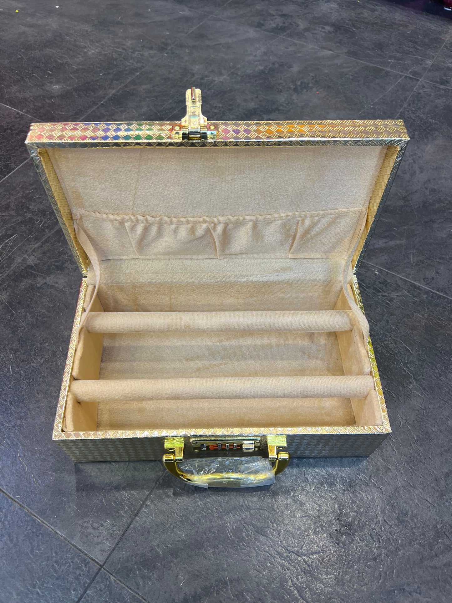 Gold Bangle Box - 2 Rows