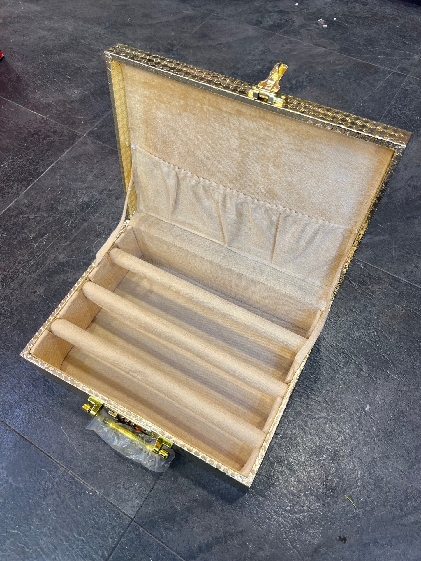 Gold Bangle Box - 3 Rows