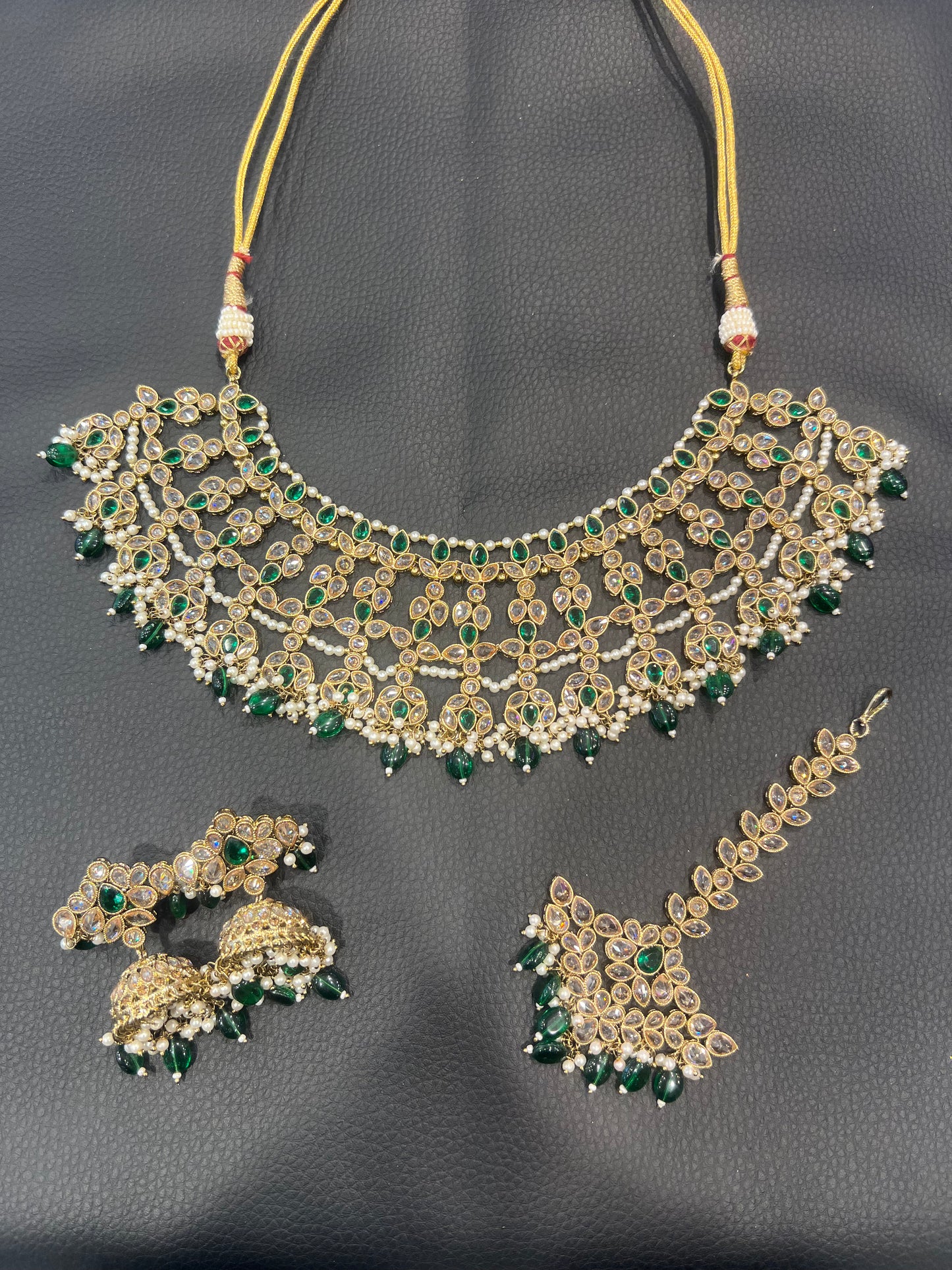 NURIA - Gold/Green