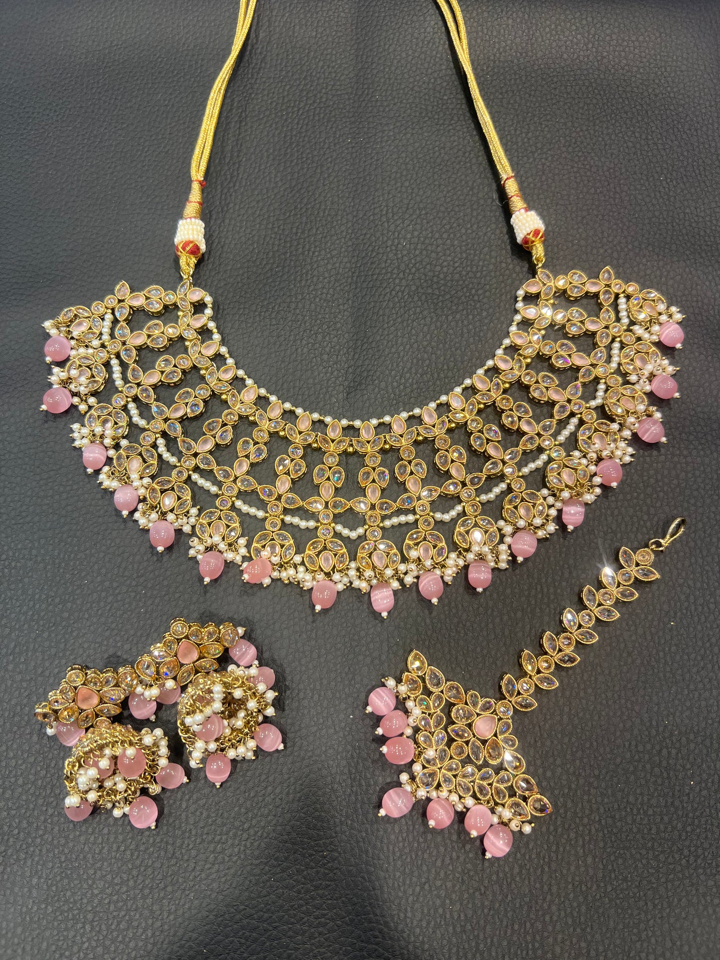 NURIA - Gold/Pink