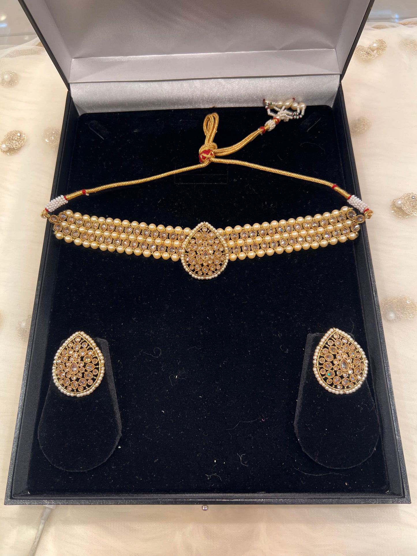 YALINA - Gold/Pearl