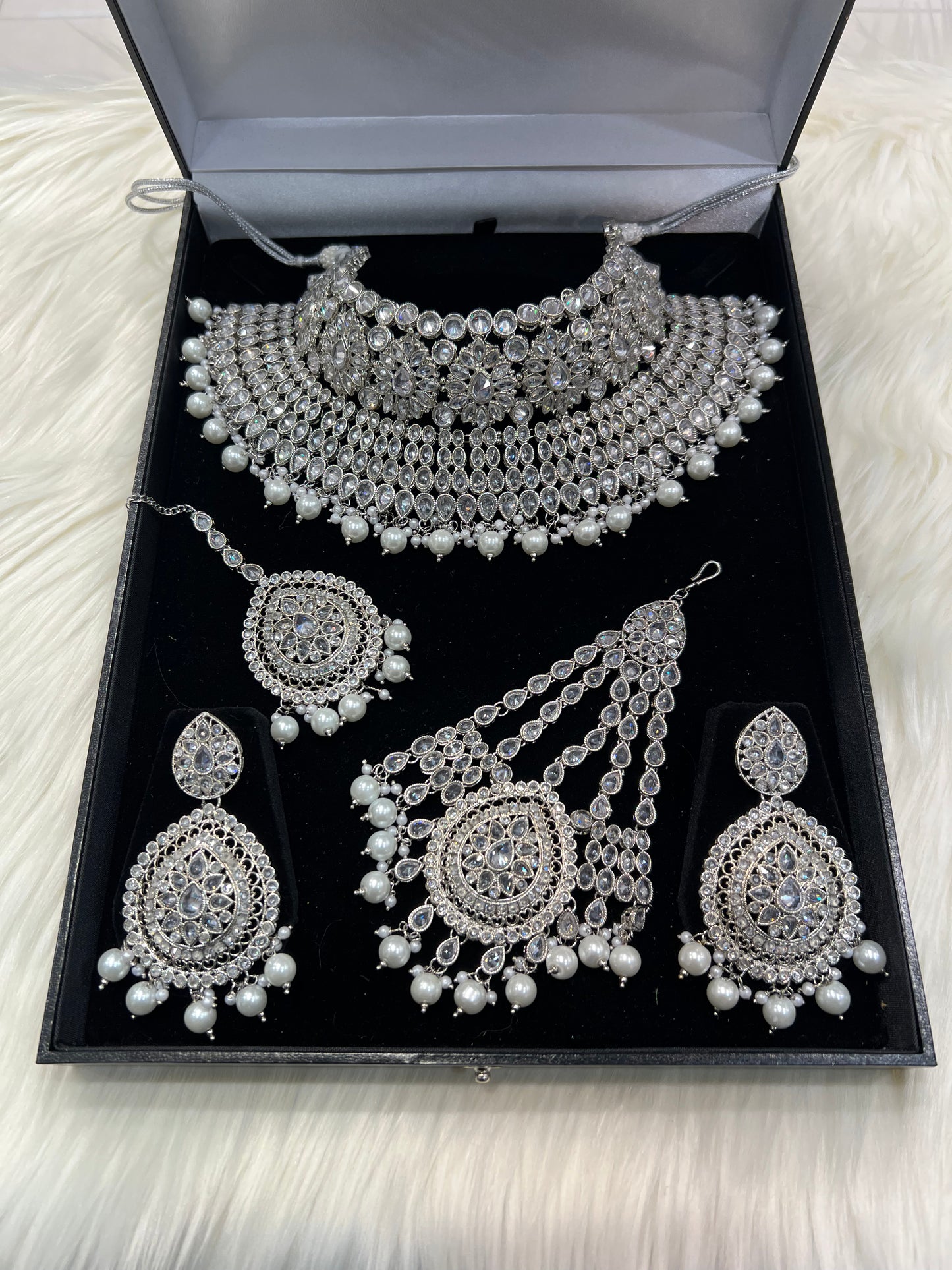 MALIHA - Silver/Pearl