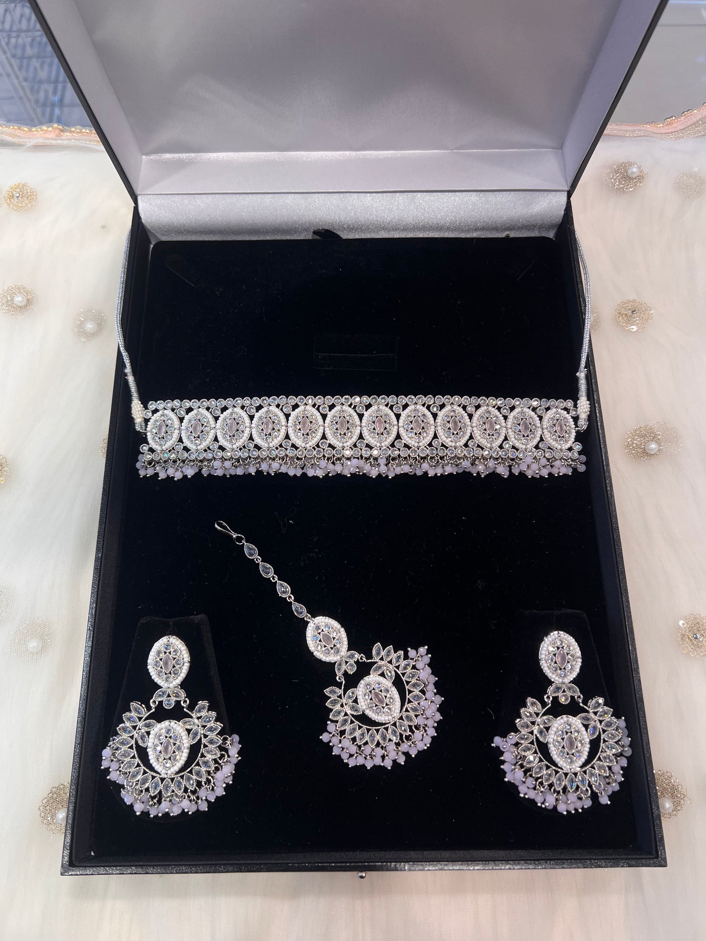 ZAINAB - Silver/Pink