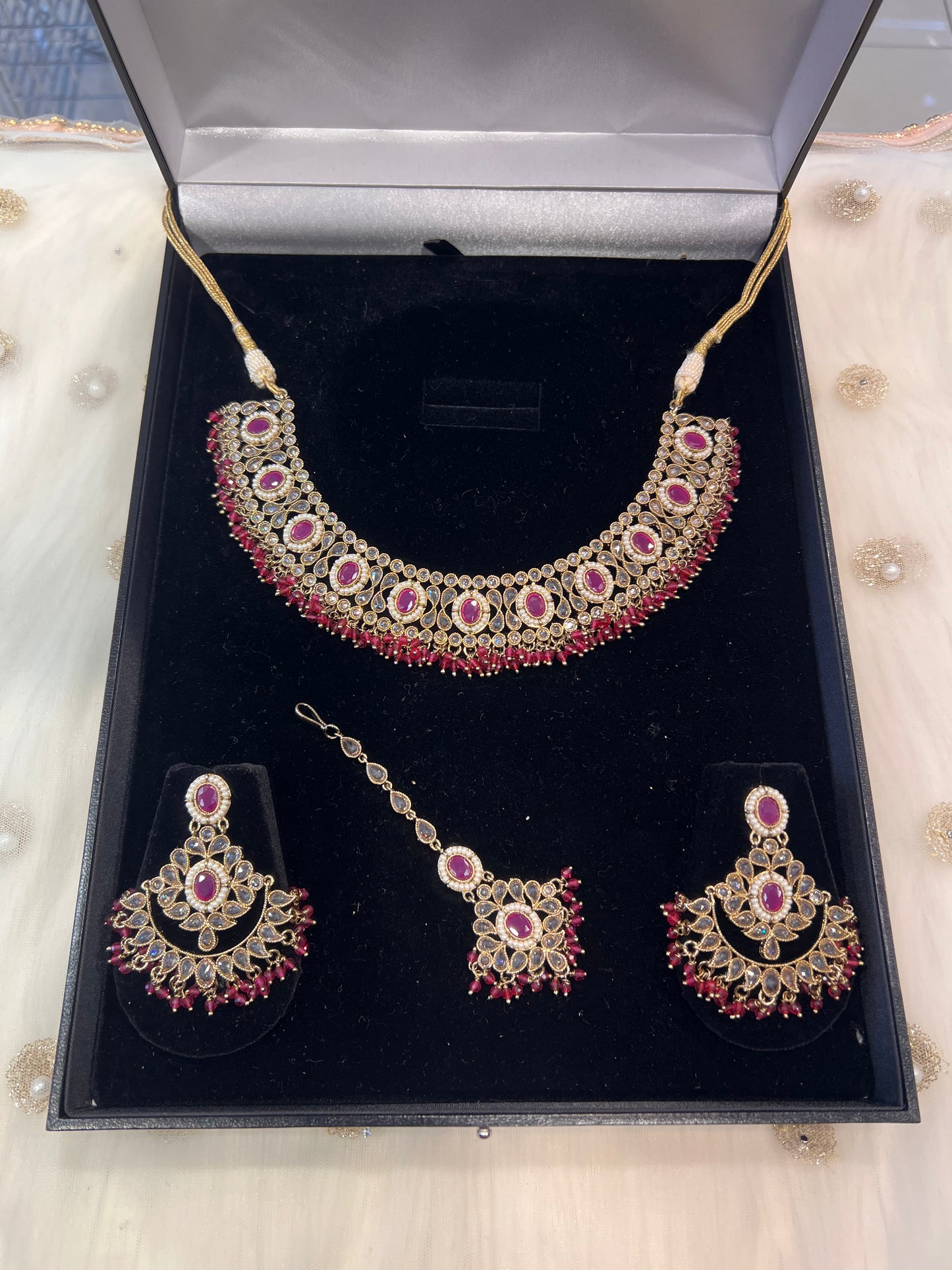 ISHA - Gold/Ruby