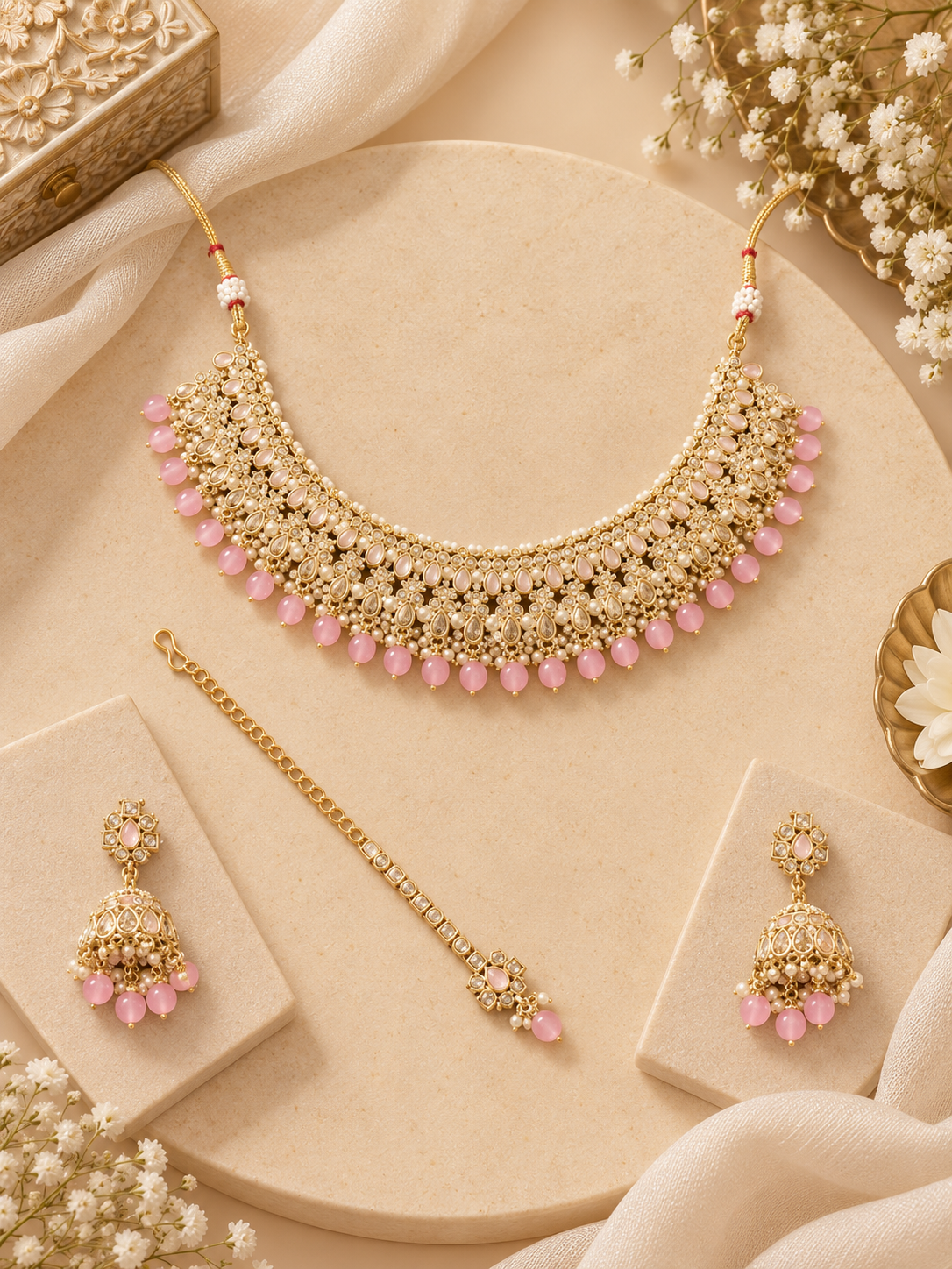 Priyank Necklace Set