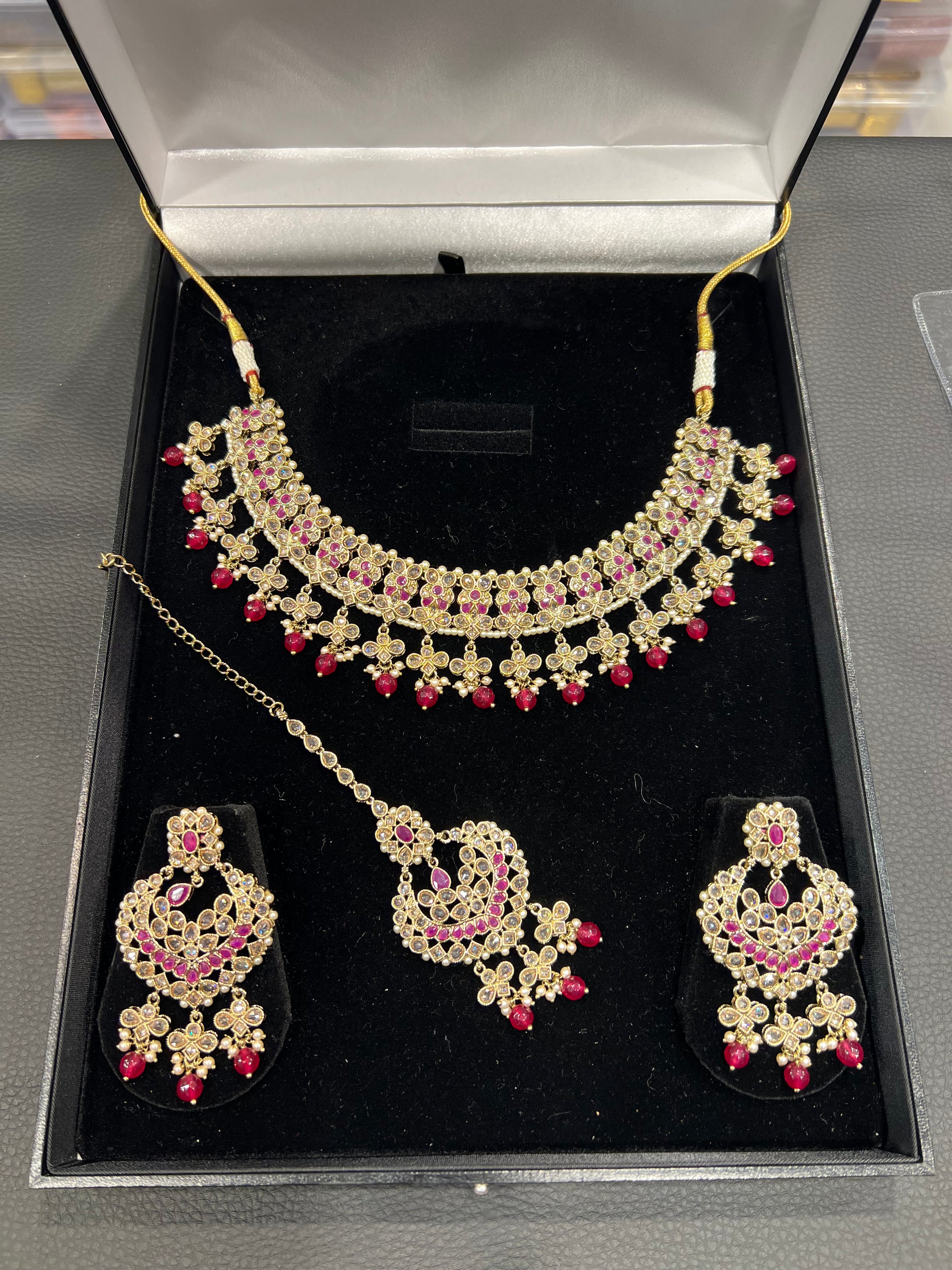 DEVI - Gold/Ruby