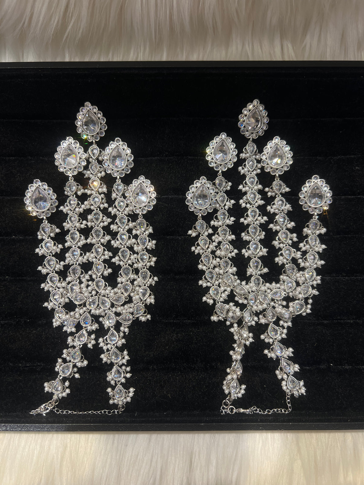 Silver/Pearl 5 Finger Handpiece