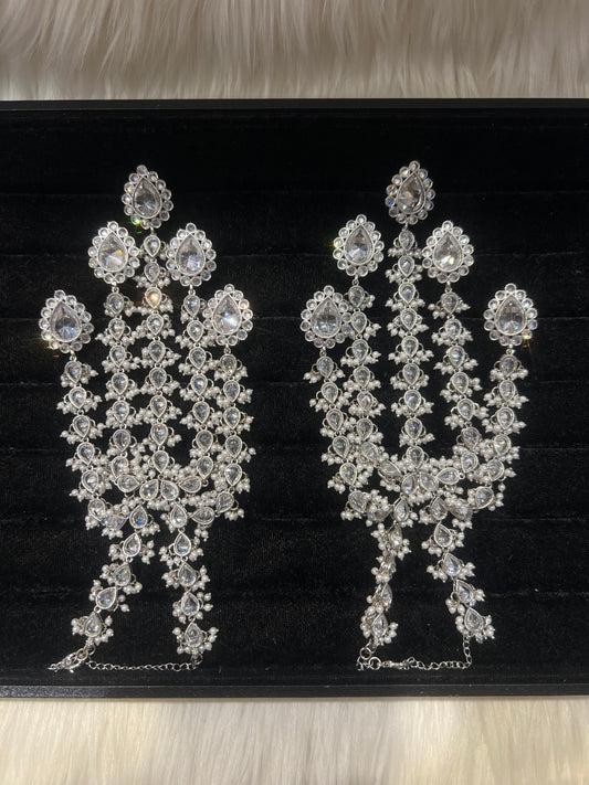 Silver/Pearl 5 Finger Handpiece