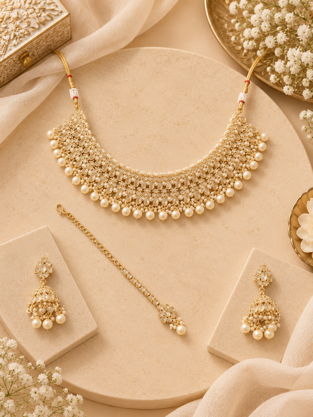 Priyank Necklace Set