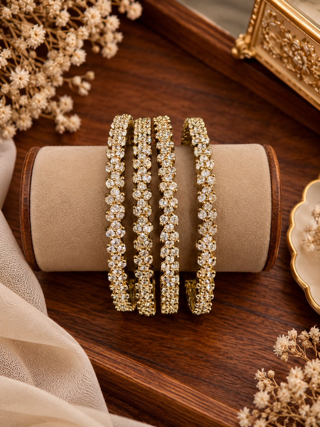 Basma Cubic Zirconia Bangles