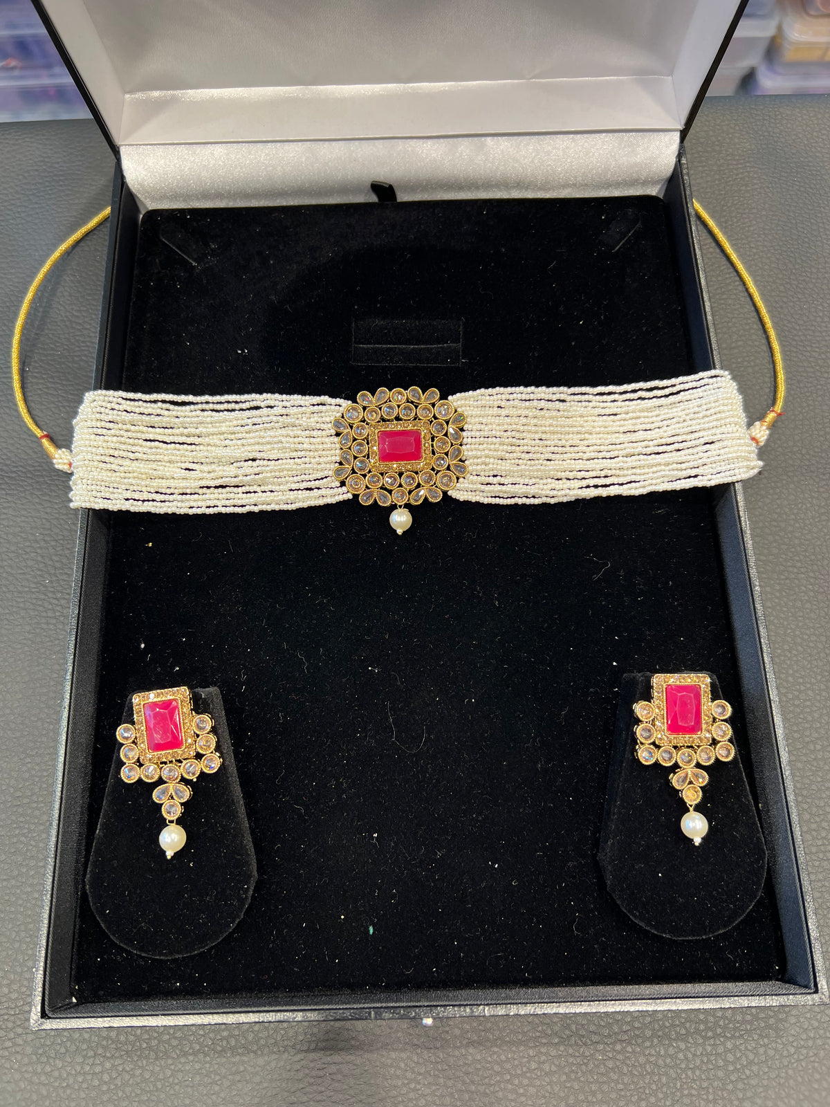 ASHWIN- Gold/Ruby