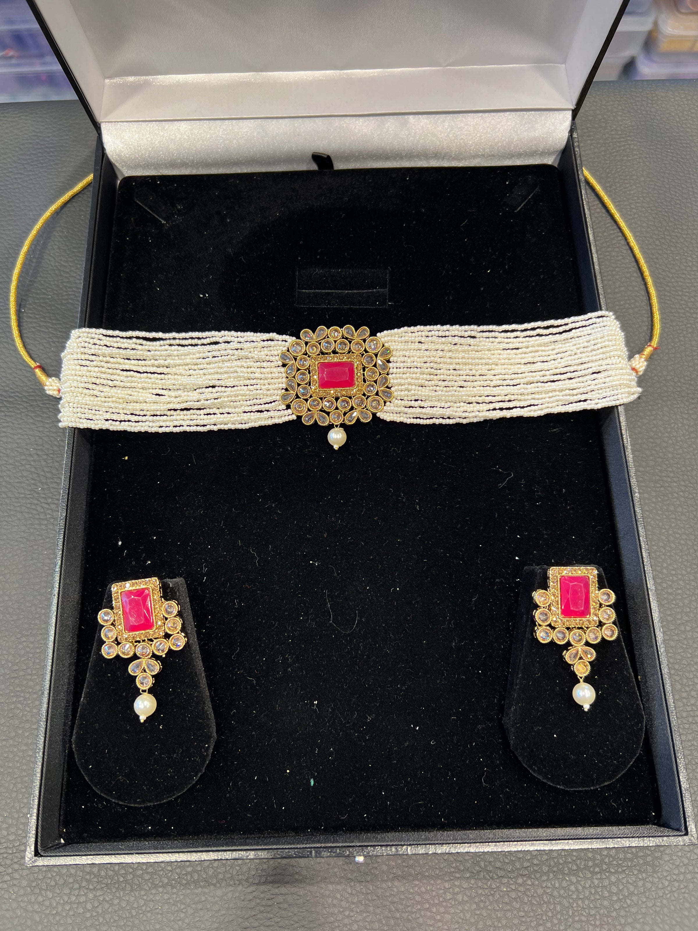 ASHWIN- Gold/Ruby