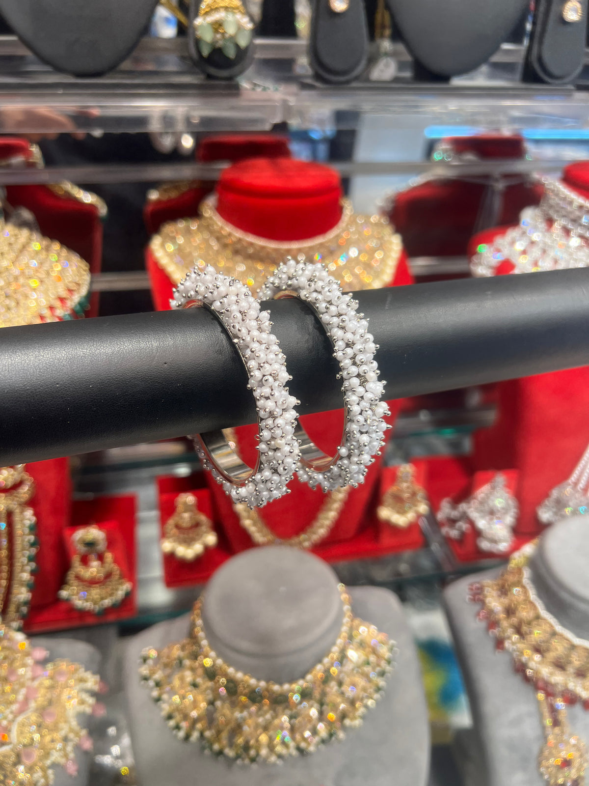 YAS - Cluster Bangles - Silver