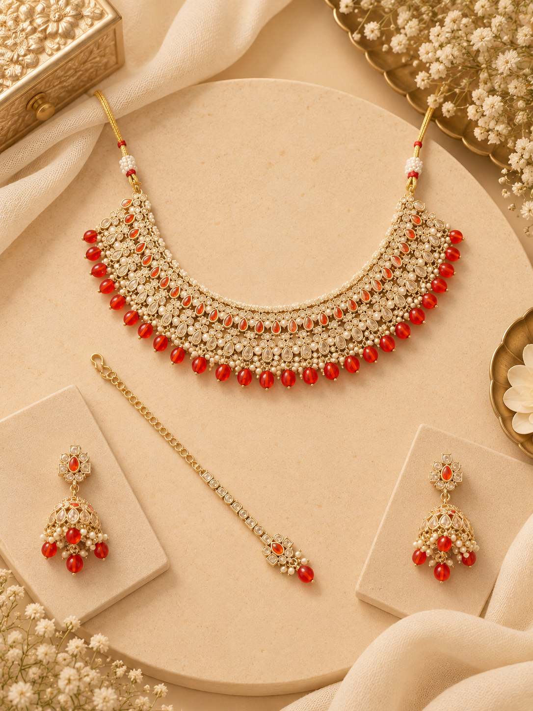 Priyank Necklace Set