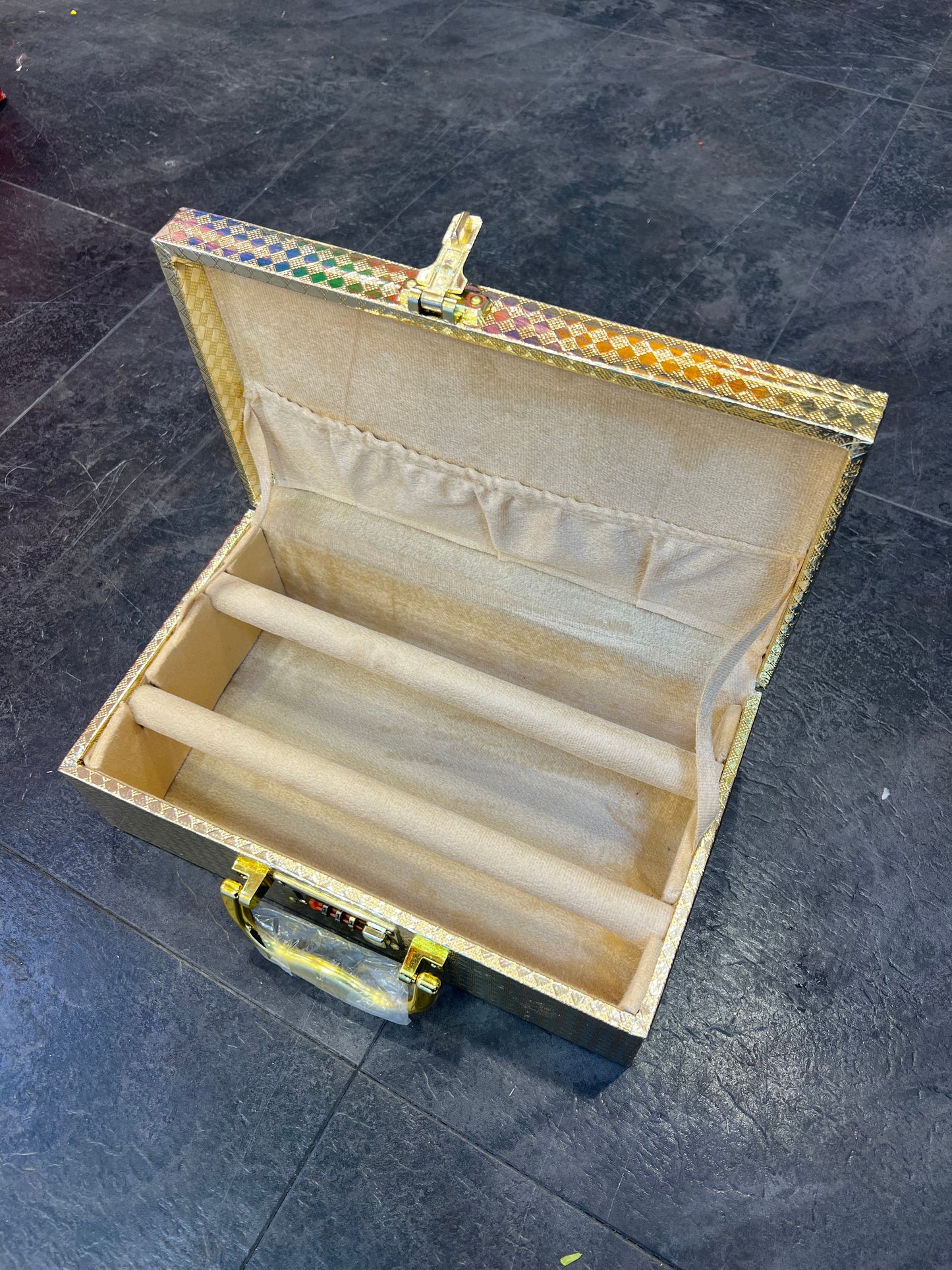 Gold Bangle Box - 2 Rows