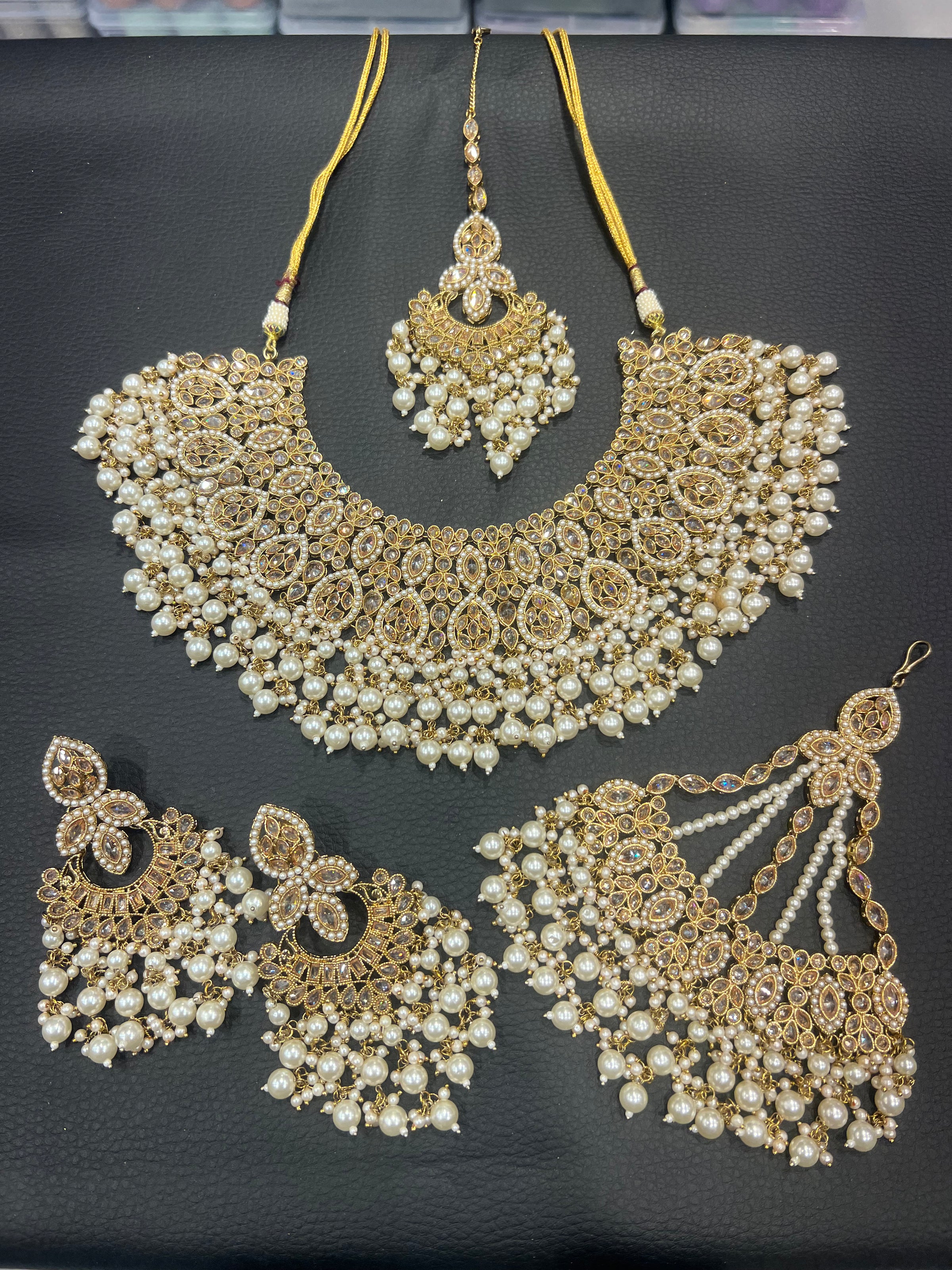 THAHMINA - Gold/Pearl