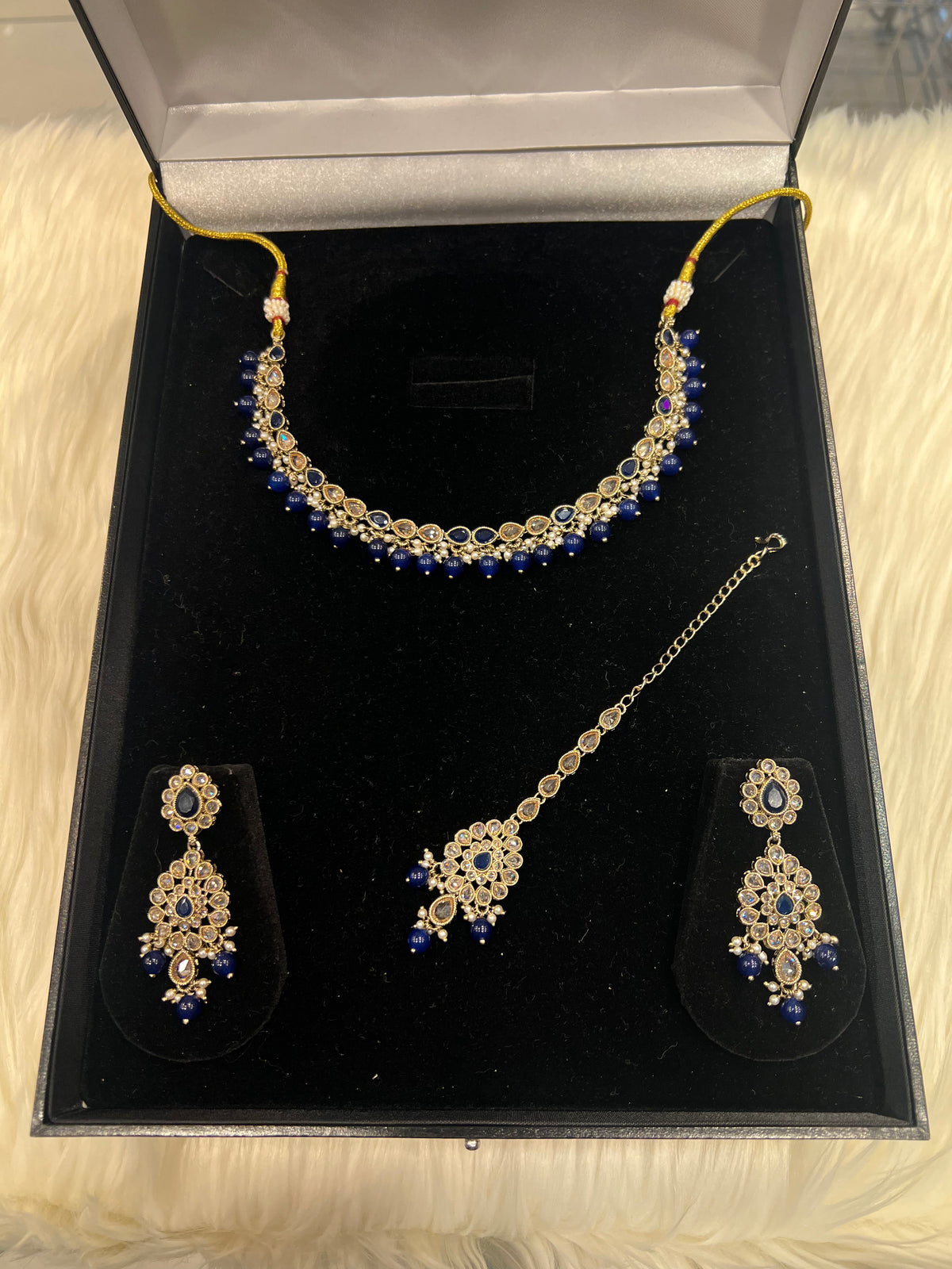 DULA - Gold/Navy Blue