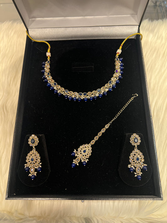 DULA - Gold/Navy Blue