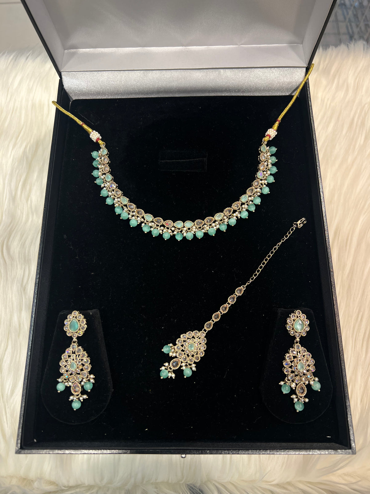 DULA - Gold/Aqua Mint