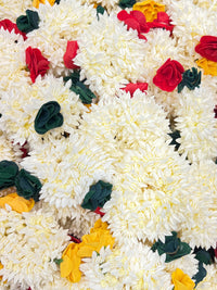 Jasmine Flower Gajra - White & Green