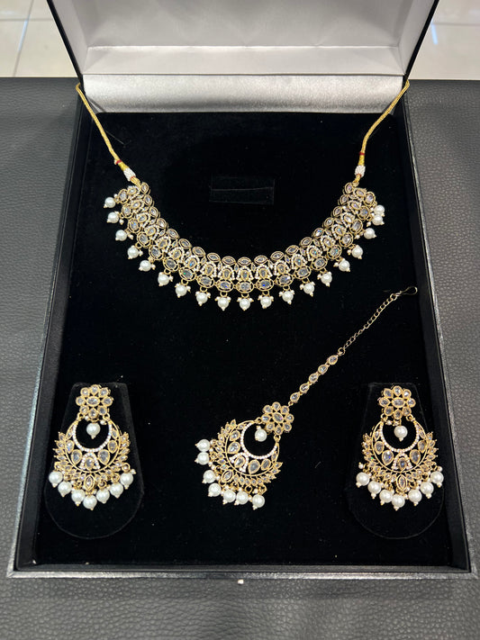 ATIQA - White Gold/Pearl