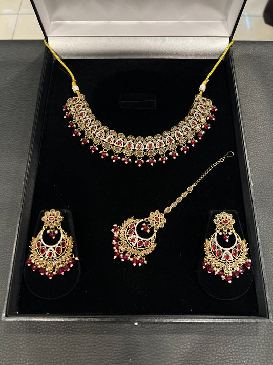 ATIQA - Gold/Hot Pink