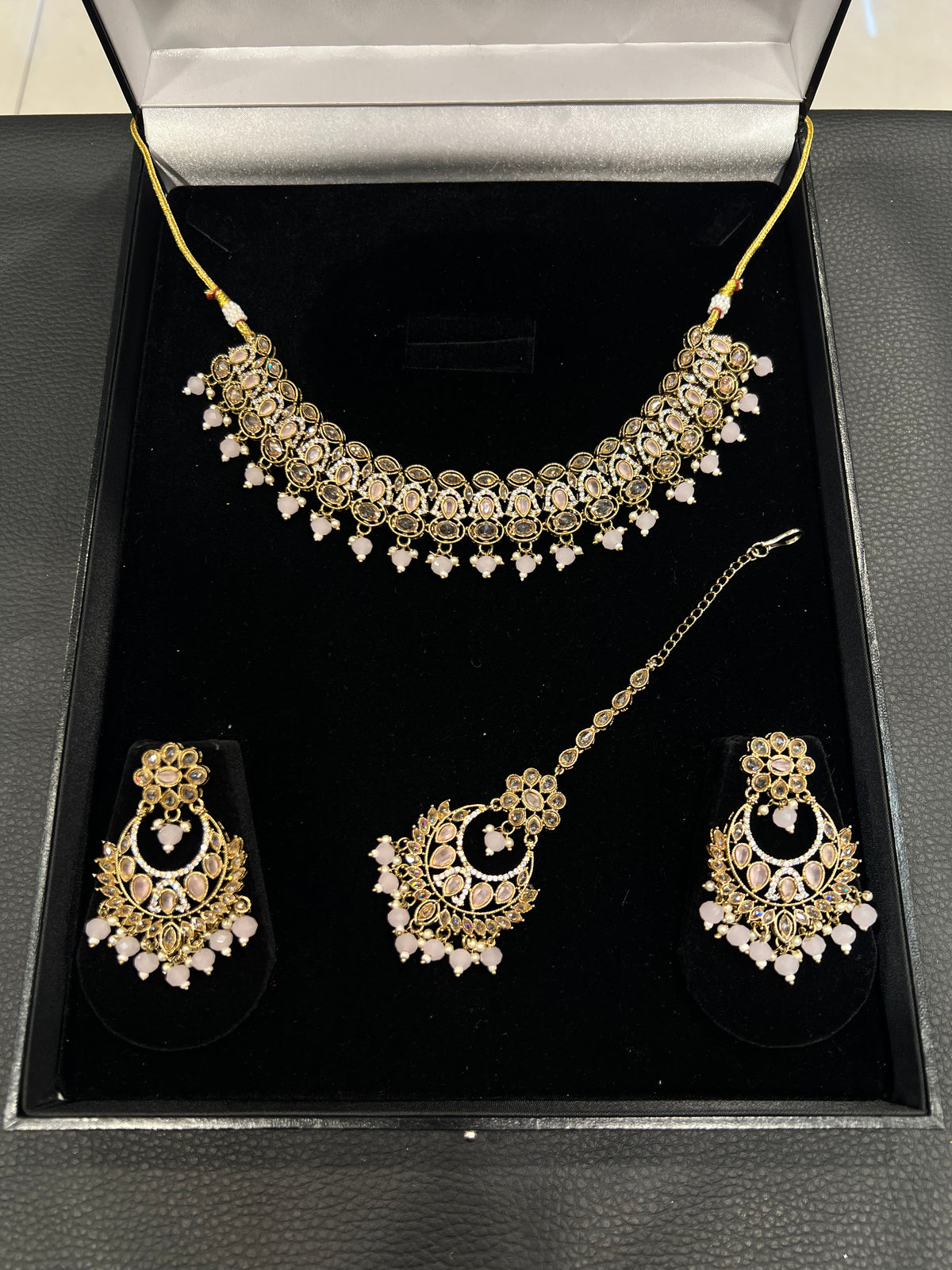 ATIQA - Gold/Baby Pink