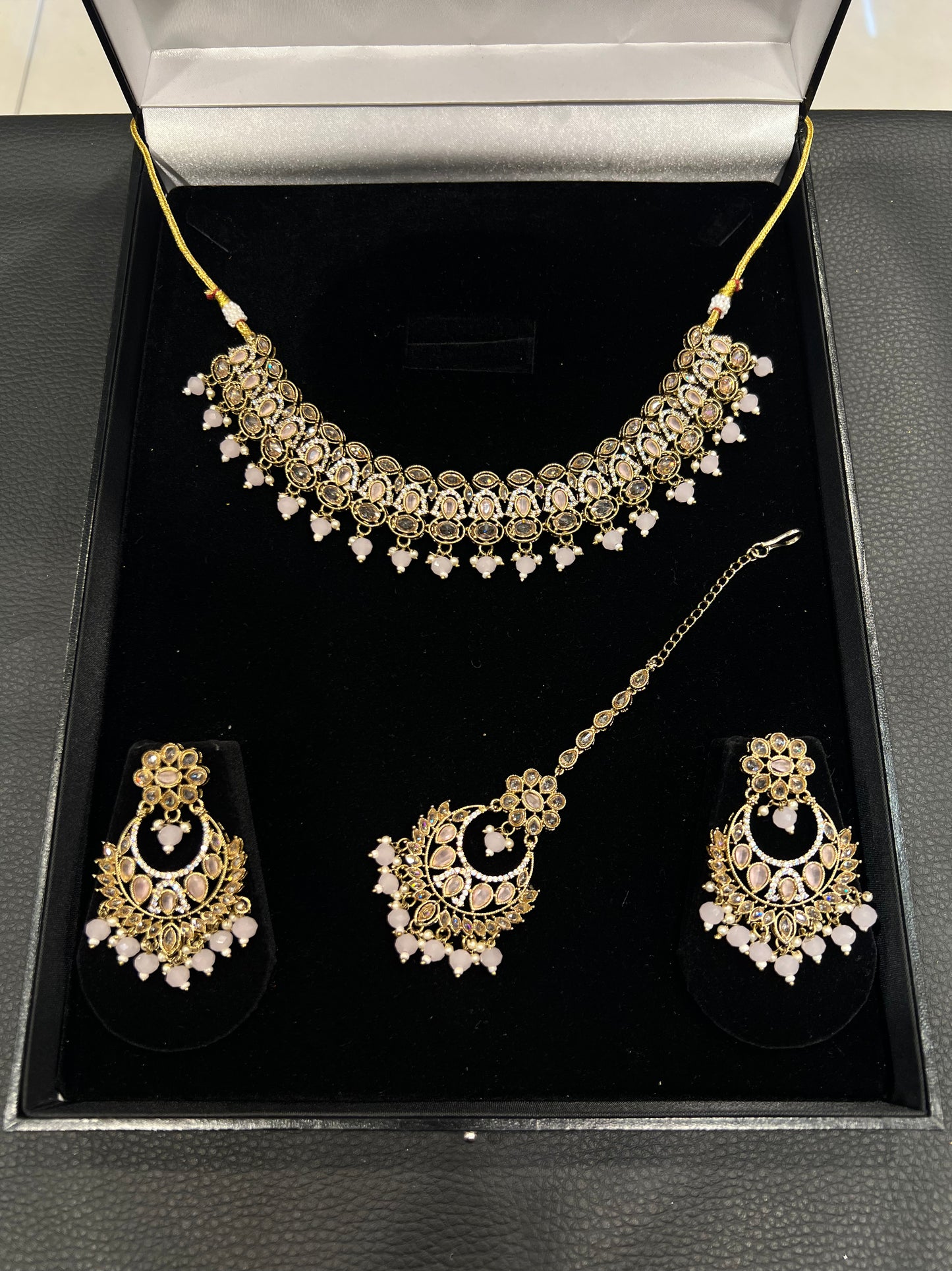 ATIQA - Gold/Baby Pink