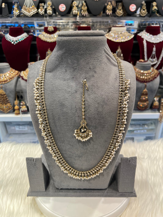 SELINA - Gold/White Pearl