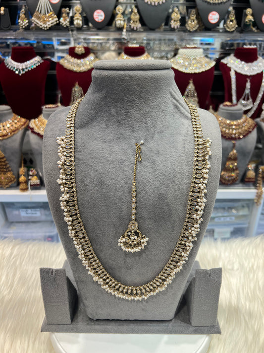 ATTIA - Gold/White Pearl