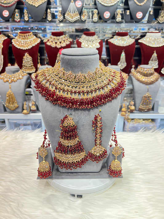 NABILA - Maroon Crystal