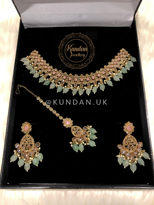 ALIYA - Baby Pink & Mint