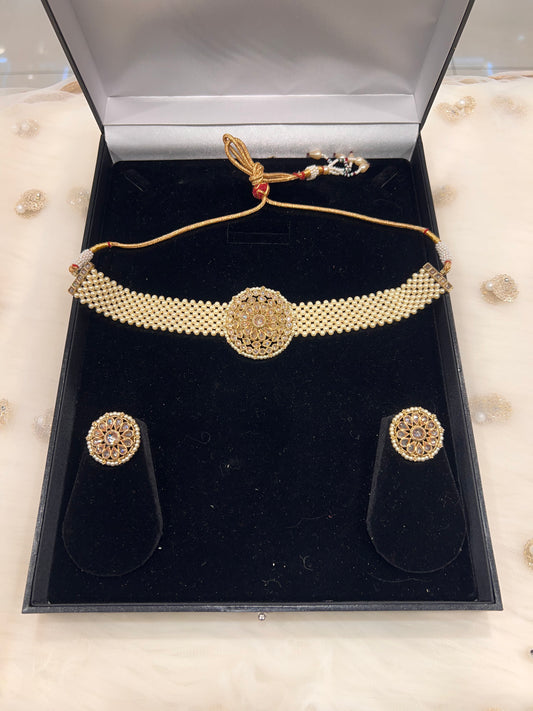 SYEDA - Gold/Pearl