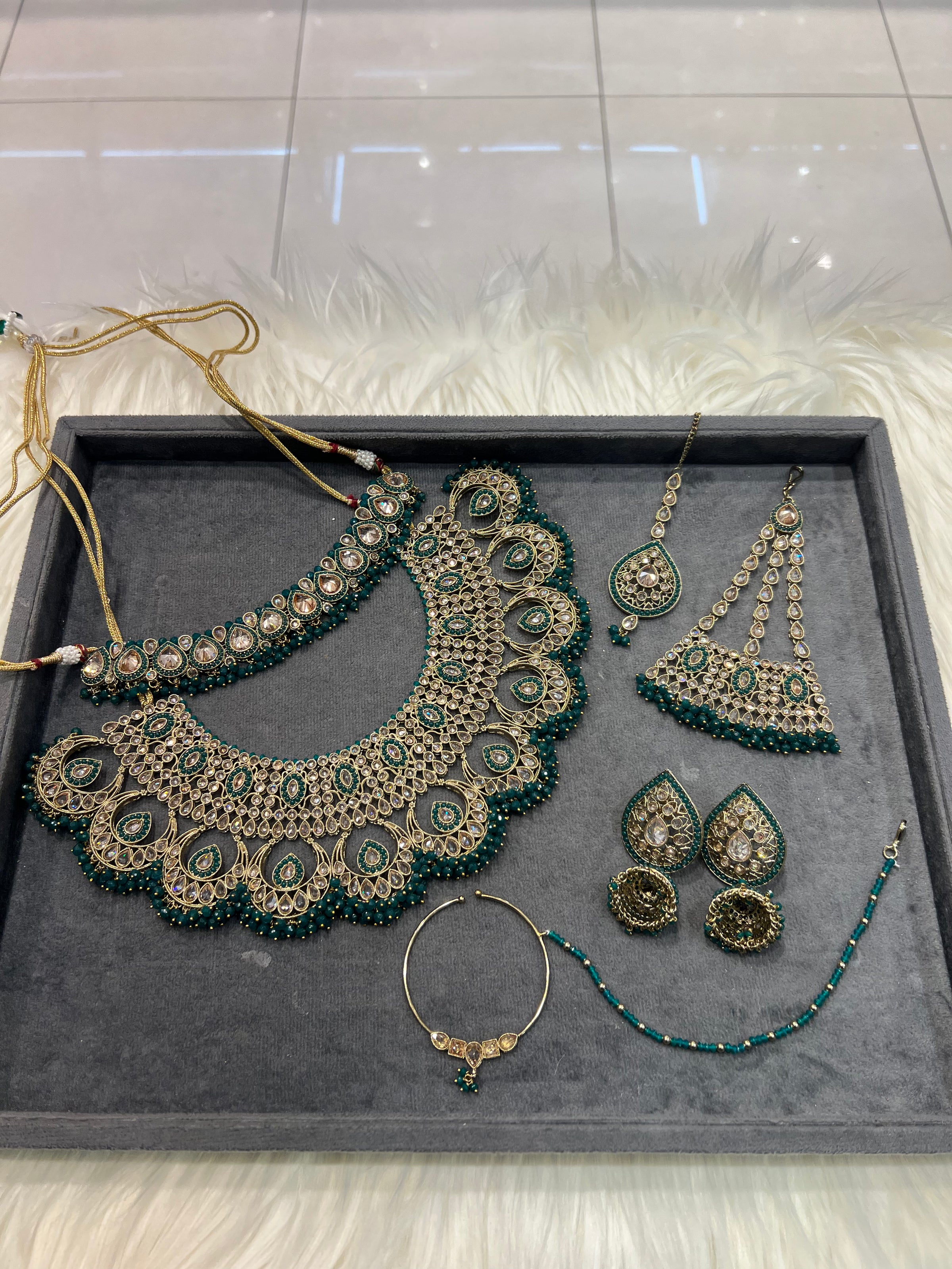 PRINA - Gold/Green