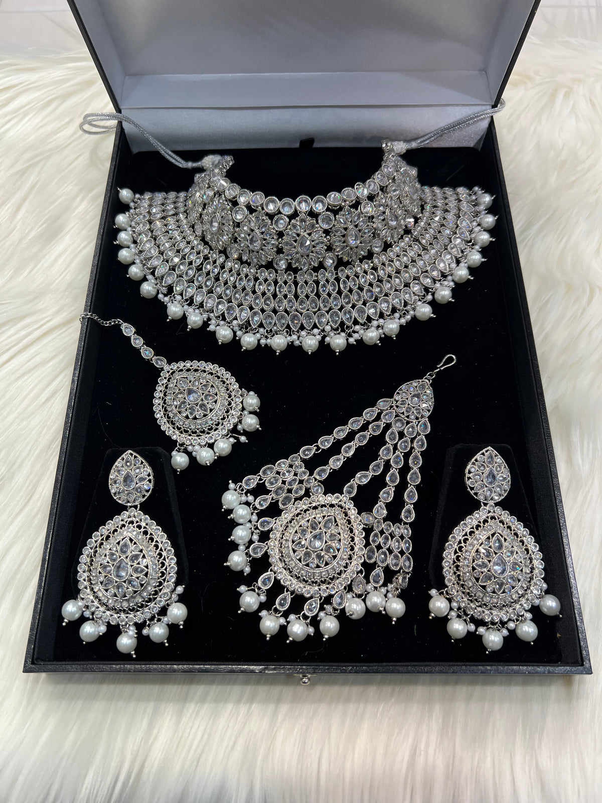 MALIHA - Silver/Pearl