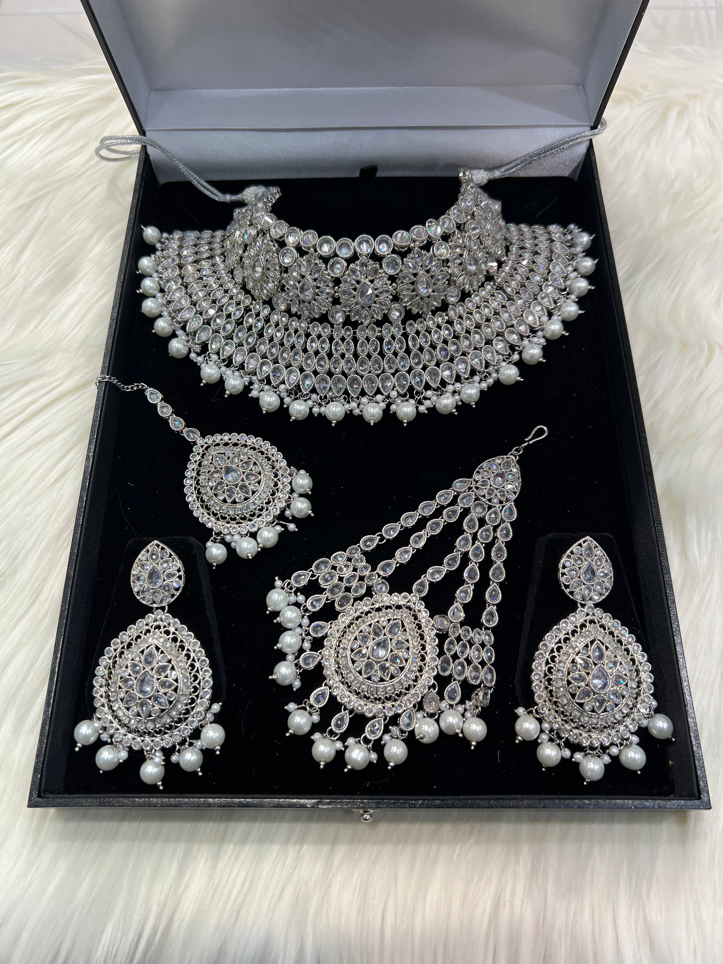 MALIHA - Silver/Pearl