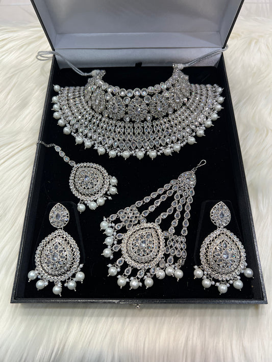 MALIHA - Silver/Pearl