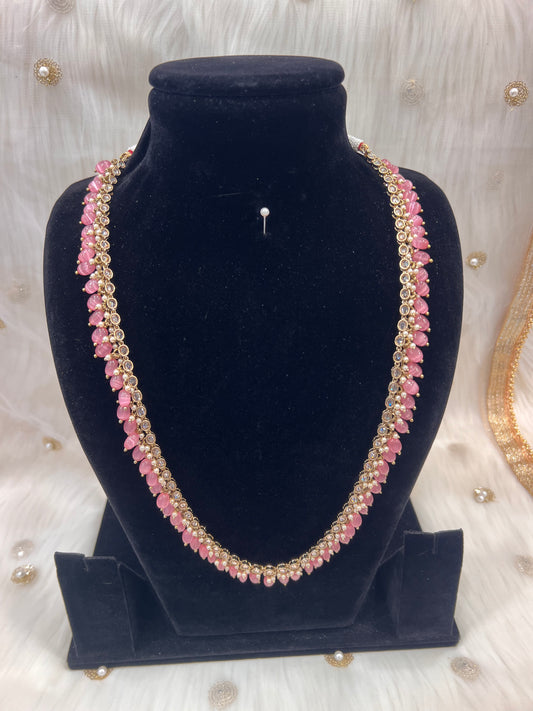 Champagne/Pink Long Mala