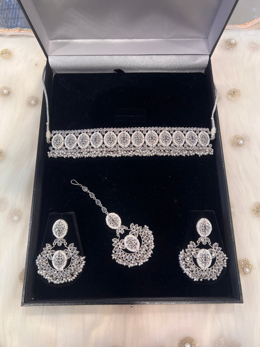 ZAINAB - Silver/Pearl