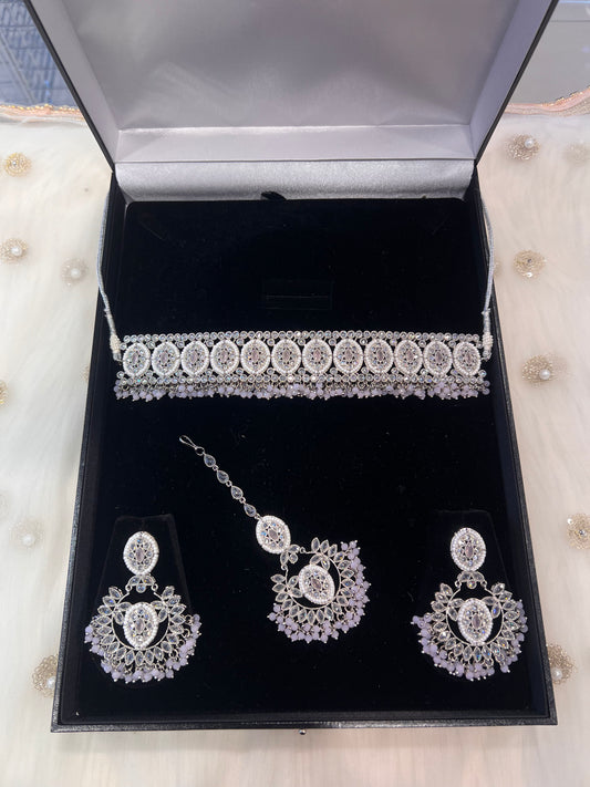 ZAINAB - Silver/Pink