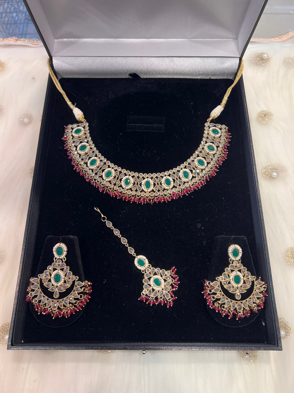 ISHA - Green/Ruby