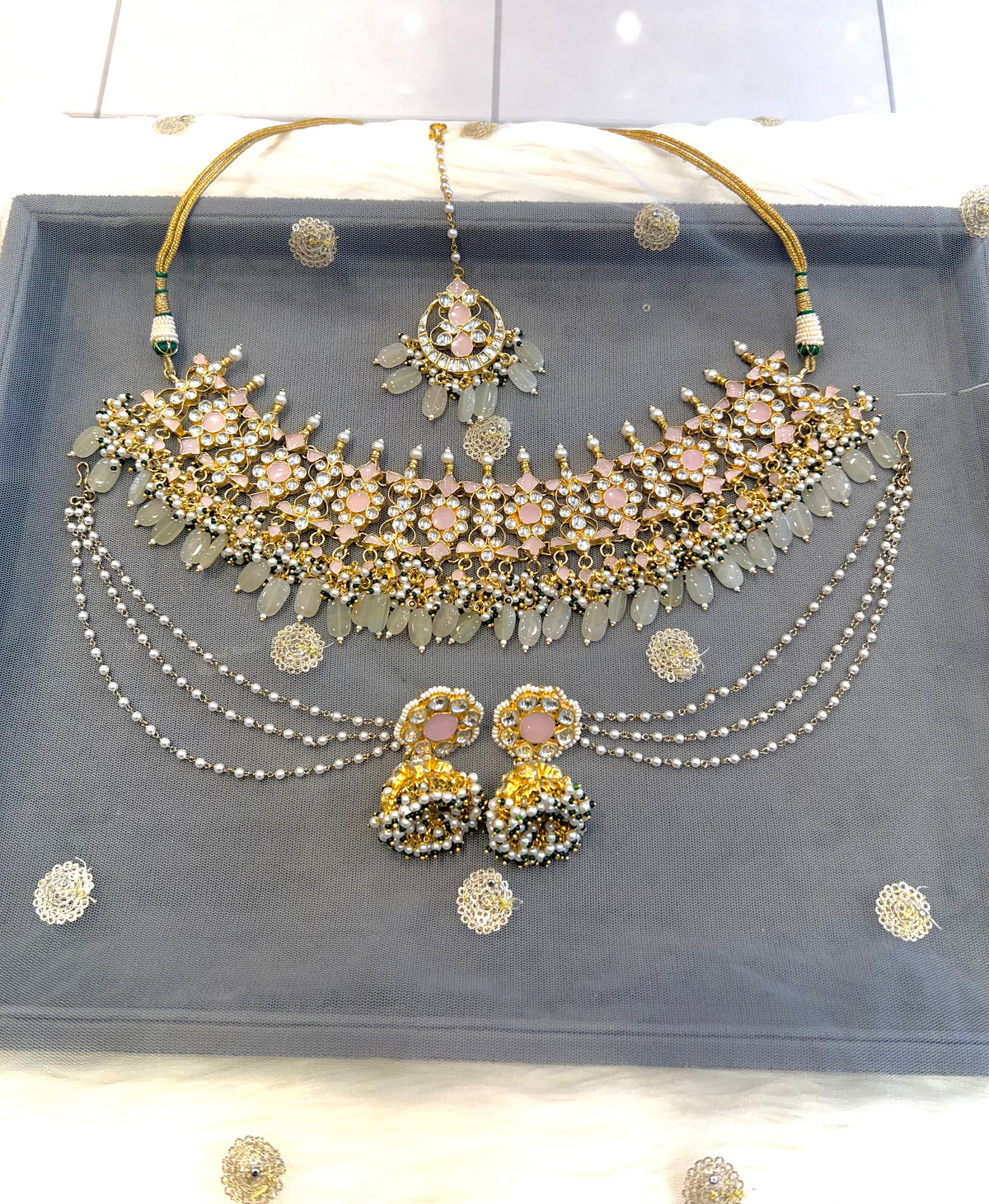 ROHINI - Pink/Mint